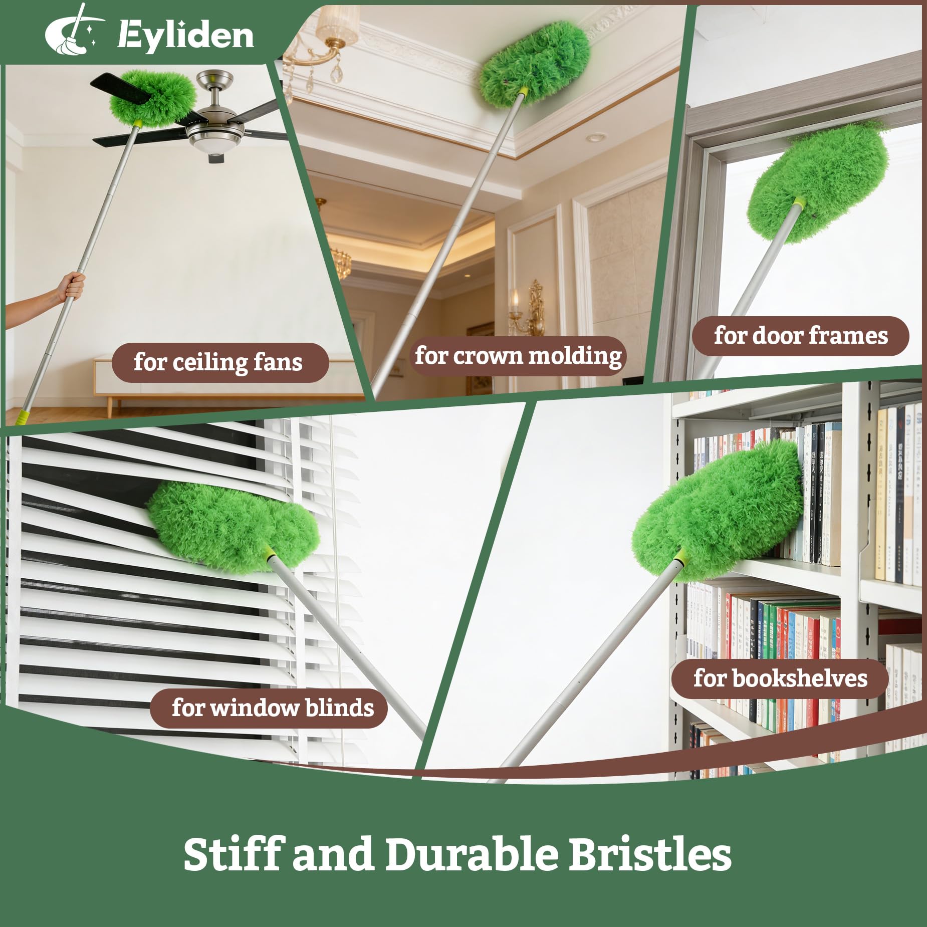 Eyliden hanging hole for compact storage and quick drying after washing
