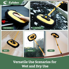 Eyliden swivel head demonstrating 90° rotation and 45° lock benefit