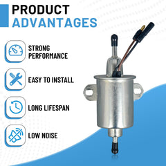 EZAPEX fuel pump electrical connector detail for quick plug-and-play install