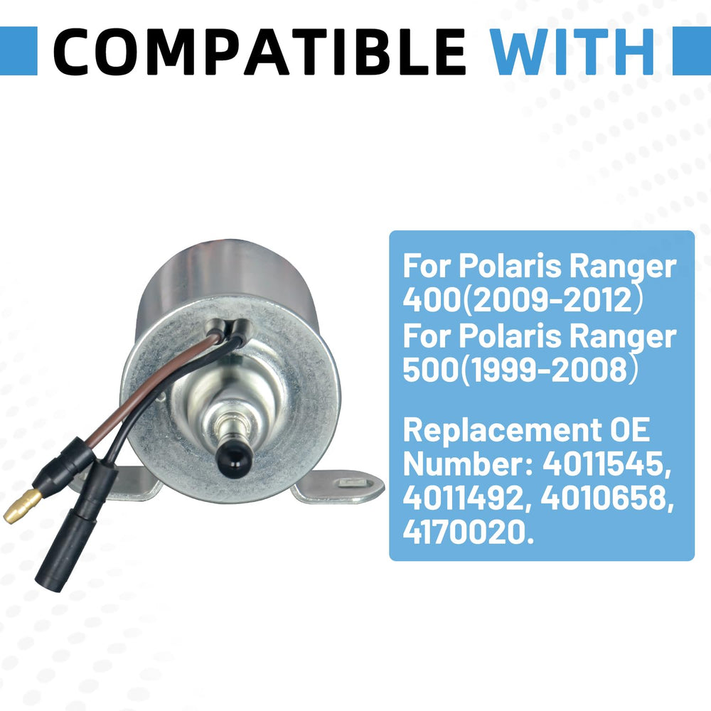 EZAPEX fuel pump installed in Polaris Ranger demonstrating restored performance