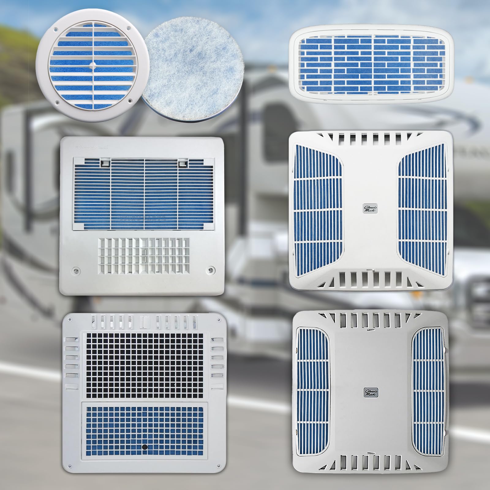 ezatrading in RV interior lifestyle shot conveying cleaner vents and simpler maintenance