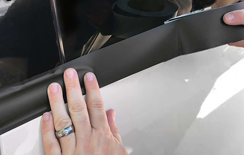 EZAUTO WRAP heating film for conforming around curves and tight spots