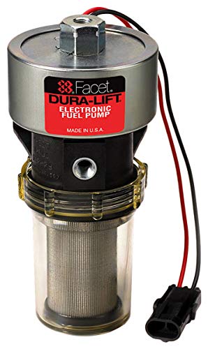 Facet Dura-Lift front view showing compact pump and mounting flange for reliable deep-lift installations