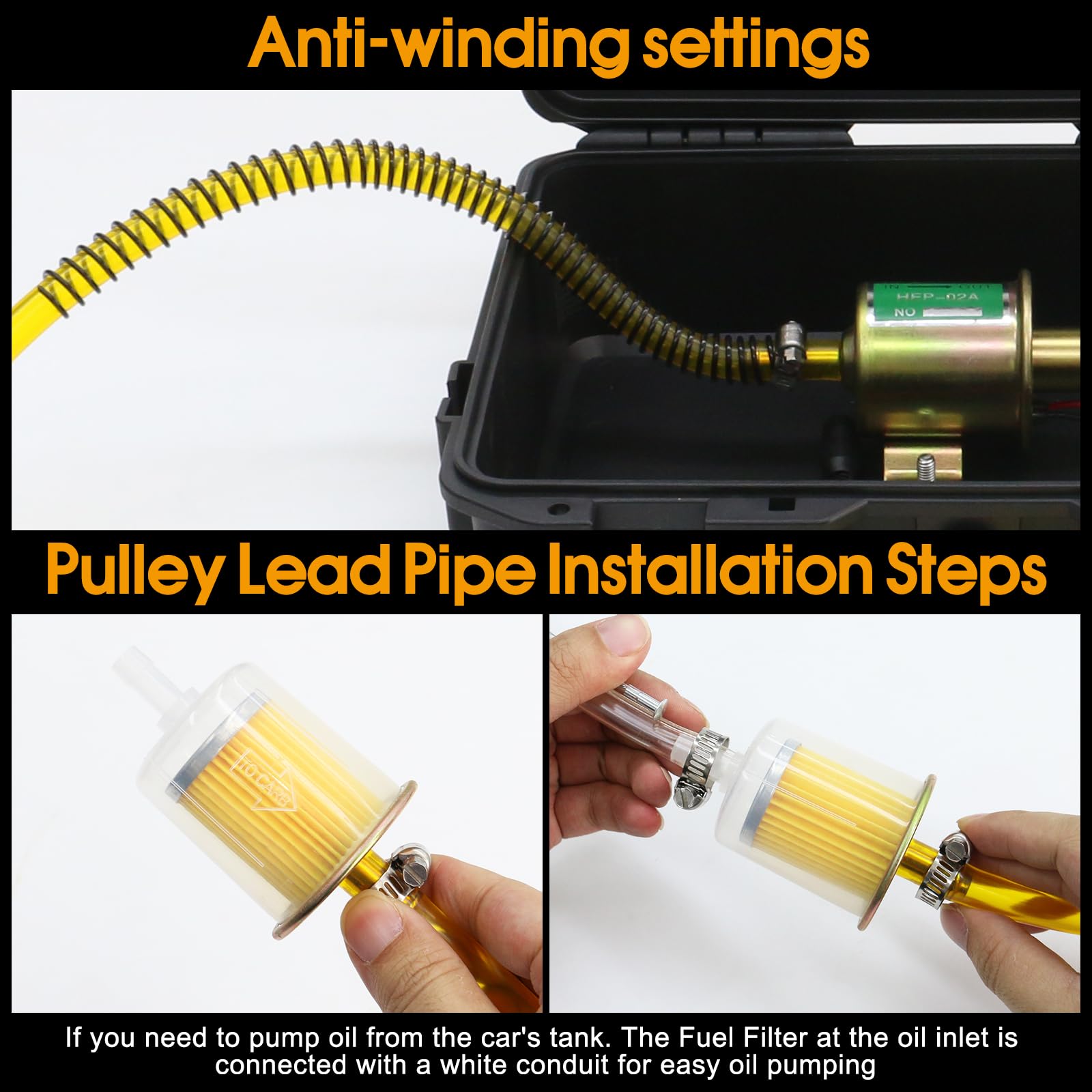 FACFUEL pump in use on a boat deck enabling quick refueling on watercraft