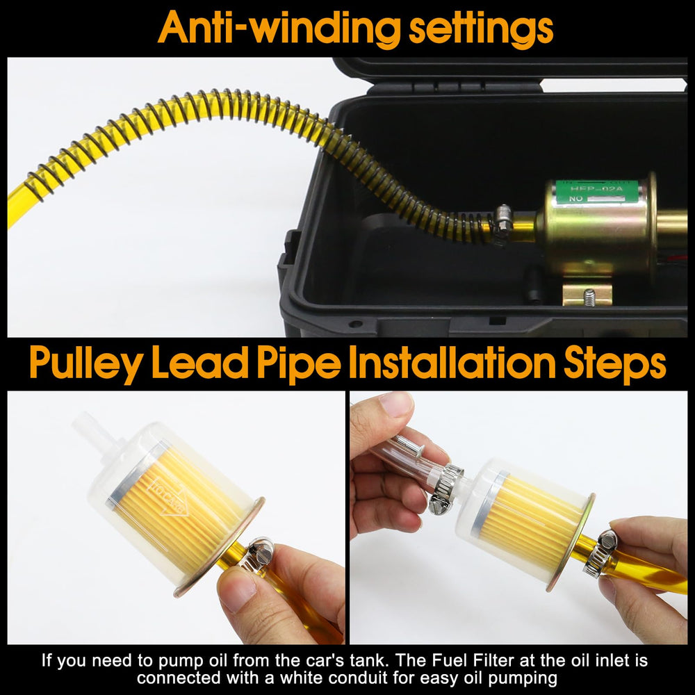 FACFUEL pump in use on a boat deck enabling quick refueling on watercraft
