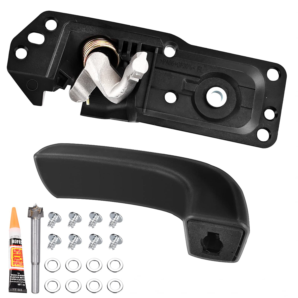 FAERSI front-left handle packaging shows complete kit and quick-fit benefit