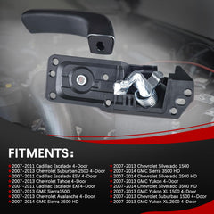 FAERSI handle backside showing mounting points for easy direct installation