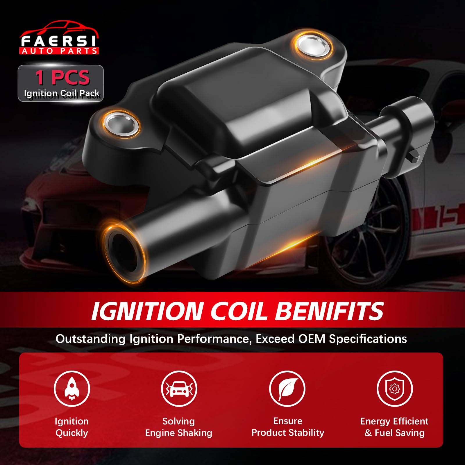 FAERSI UF413 boot and connector detail improving seal and electrical contact