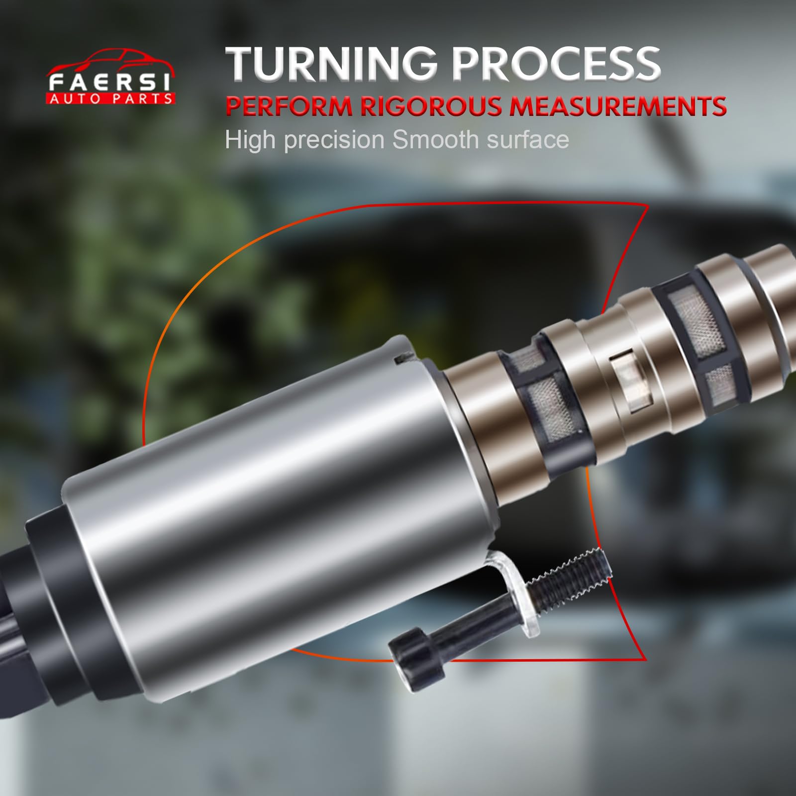 FAERSI solenoid mounted on engine head, restores proper timing benefit
