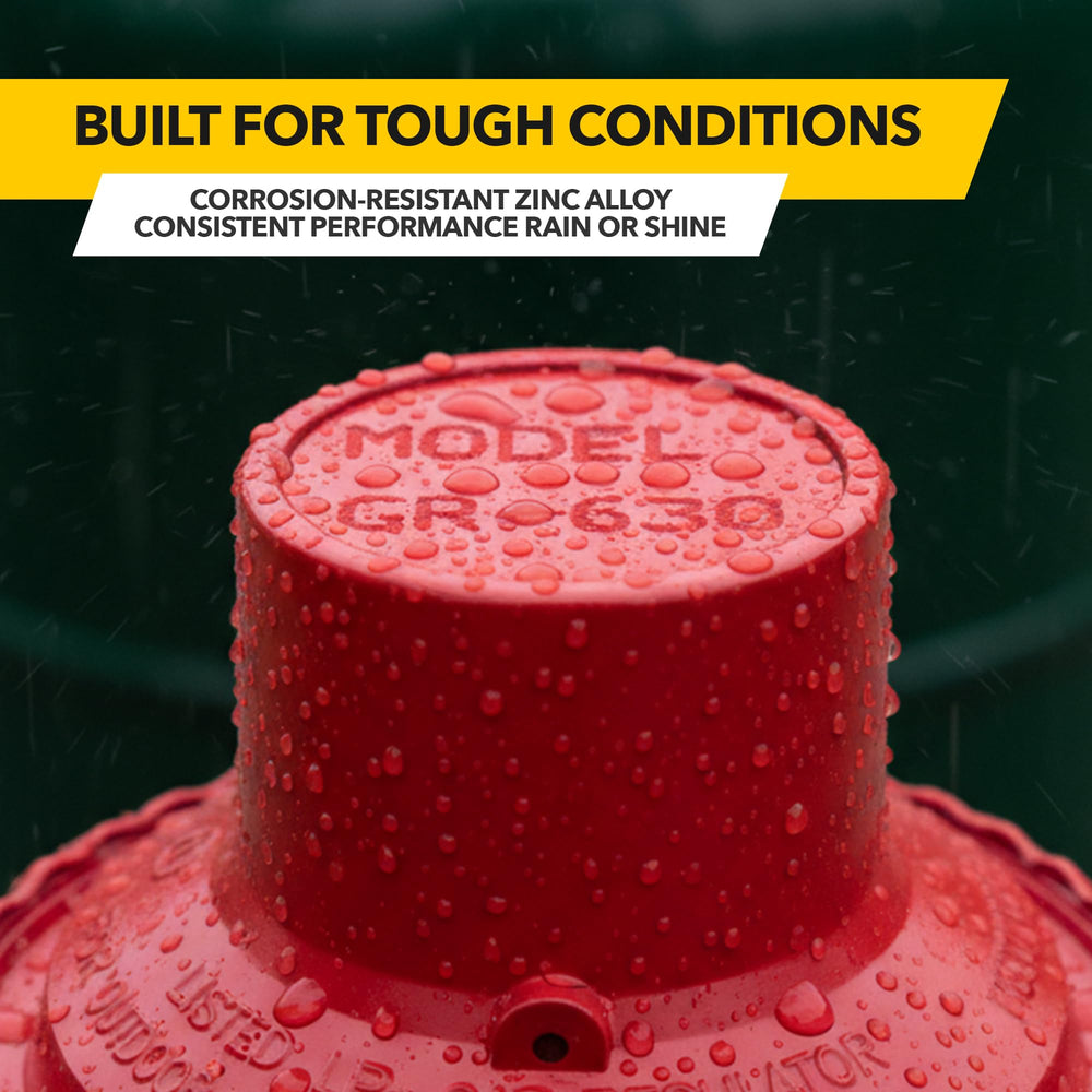 Fairview GR-630B zinc-alloy surface detail, corrosion-resistant finish for long life