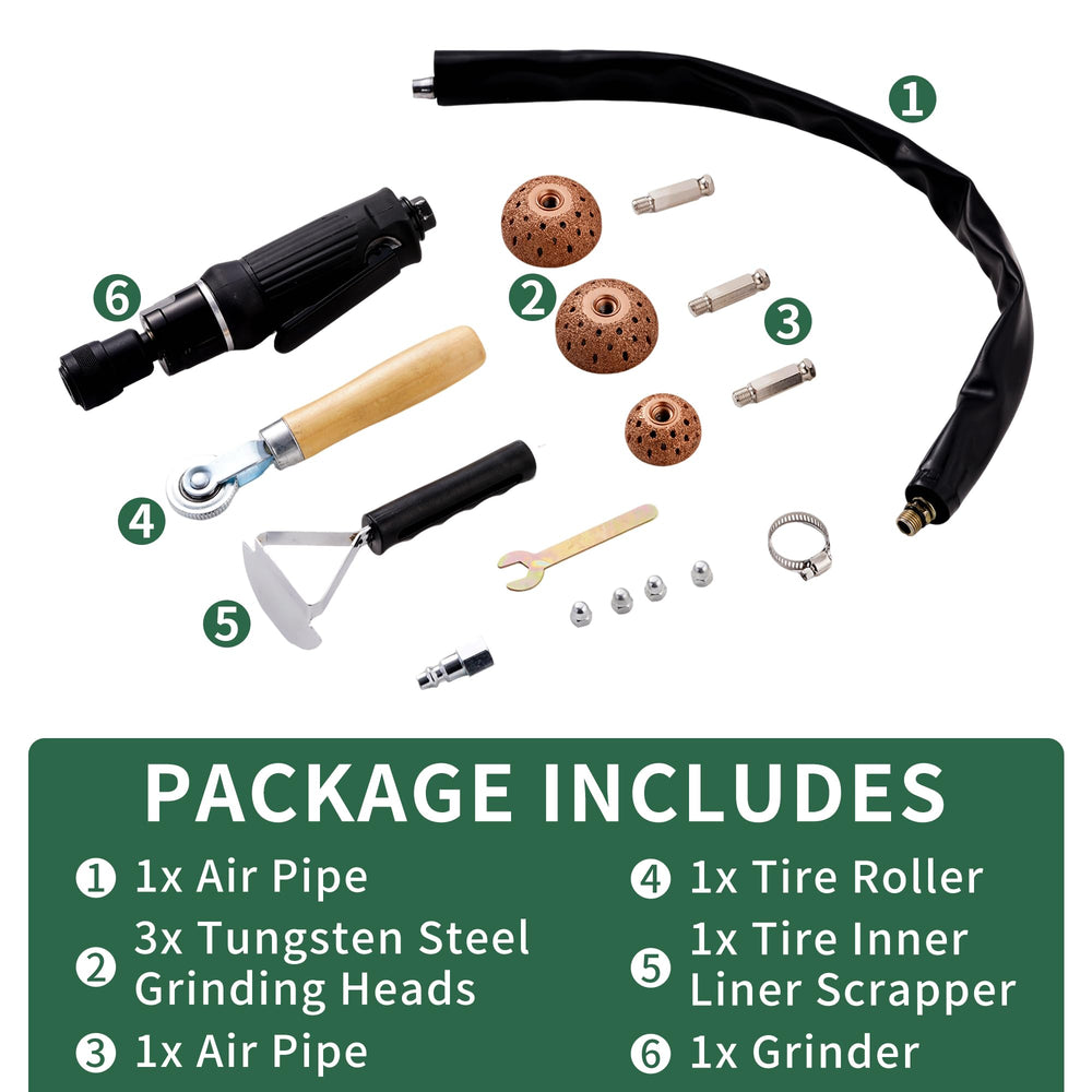 FAITIO tire roller detail improving patch seating and finish