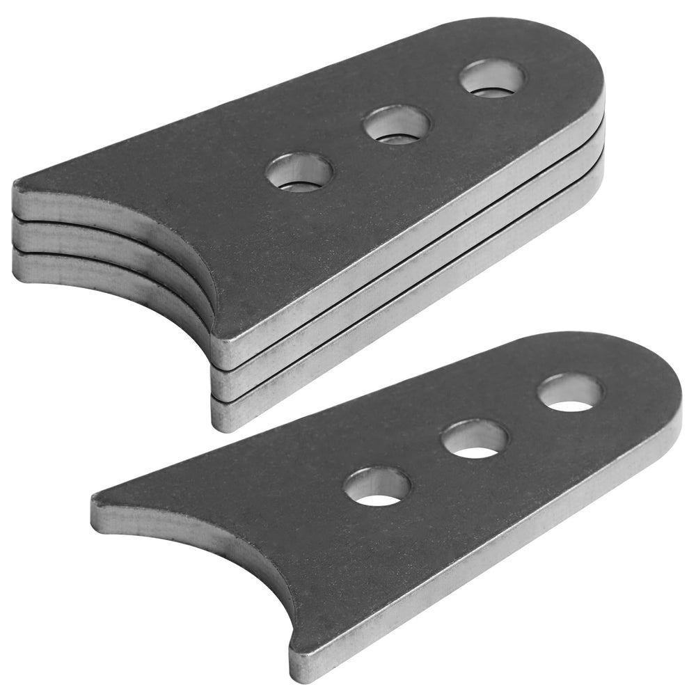Fanmao tab beside ruler showing scale for correct 3-inch axle fit benefit