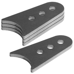 Fanmao tab beside ruler showing scale for correct 3-inch axle fit benefit