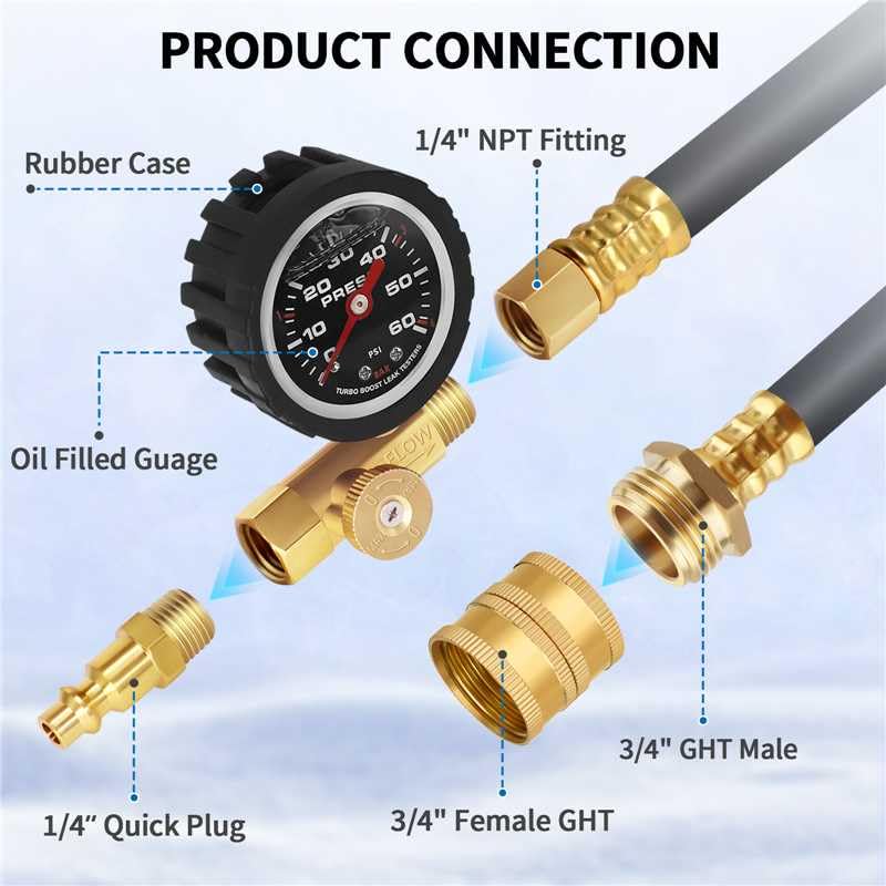 FANOVO hose in hand demonstrating flexibility and cold-resistant durability