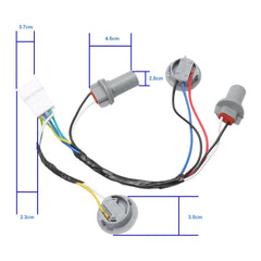 FanPaYY close-up of OE-style plug connector ensuring reliable electrical contact