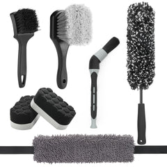 Fantasticlean full kit front view showing all seven tools for complete cleaning