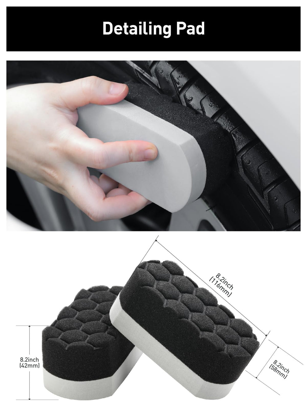 Fantasticlean ergonomic handle grip for comfortable, controlled cleaning