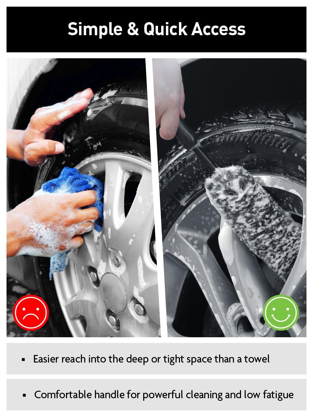 Fantasticlean lifestyle scene of car detailing kit ready for use