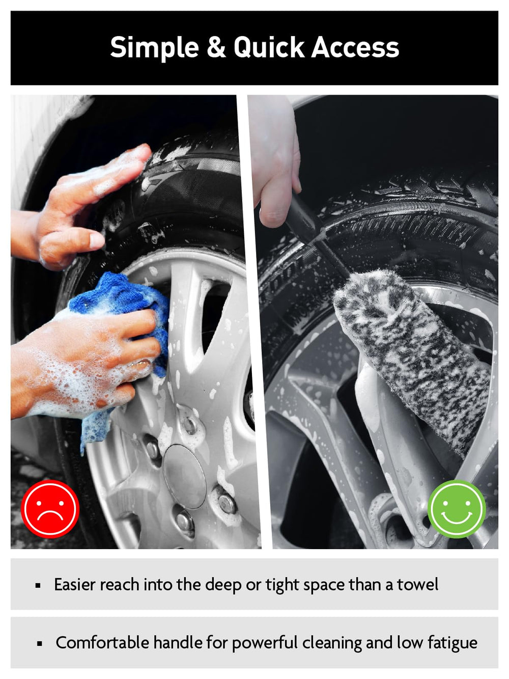 Fantasticlean lifestyle scene of car detailing kit ready for use