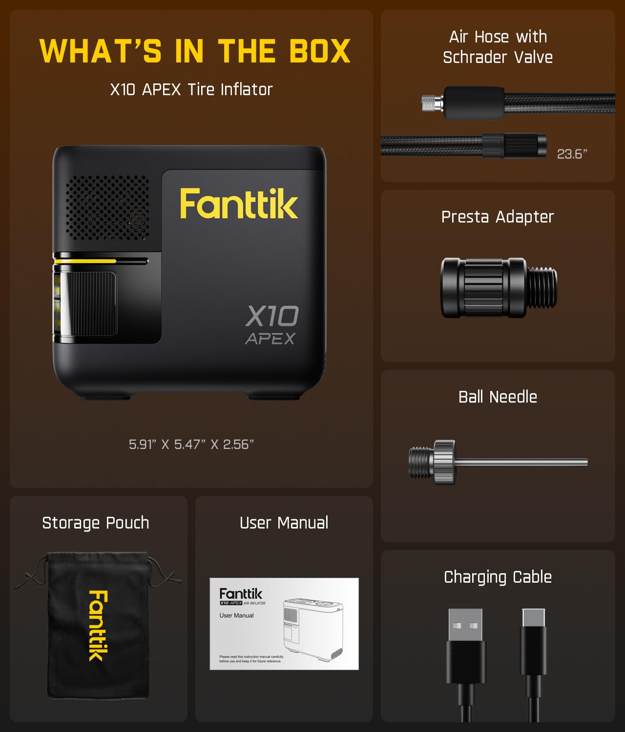 Fanttik X10 APEX stored in car trunk highlighting easy travel storage