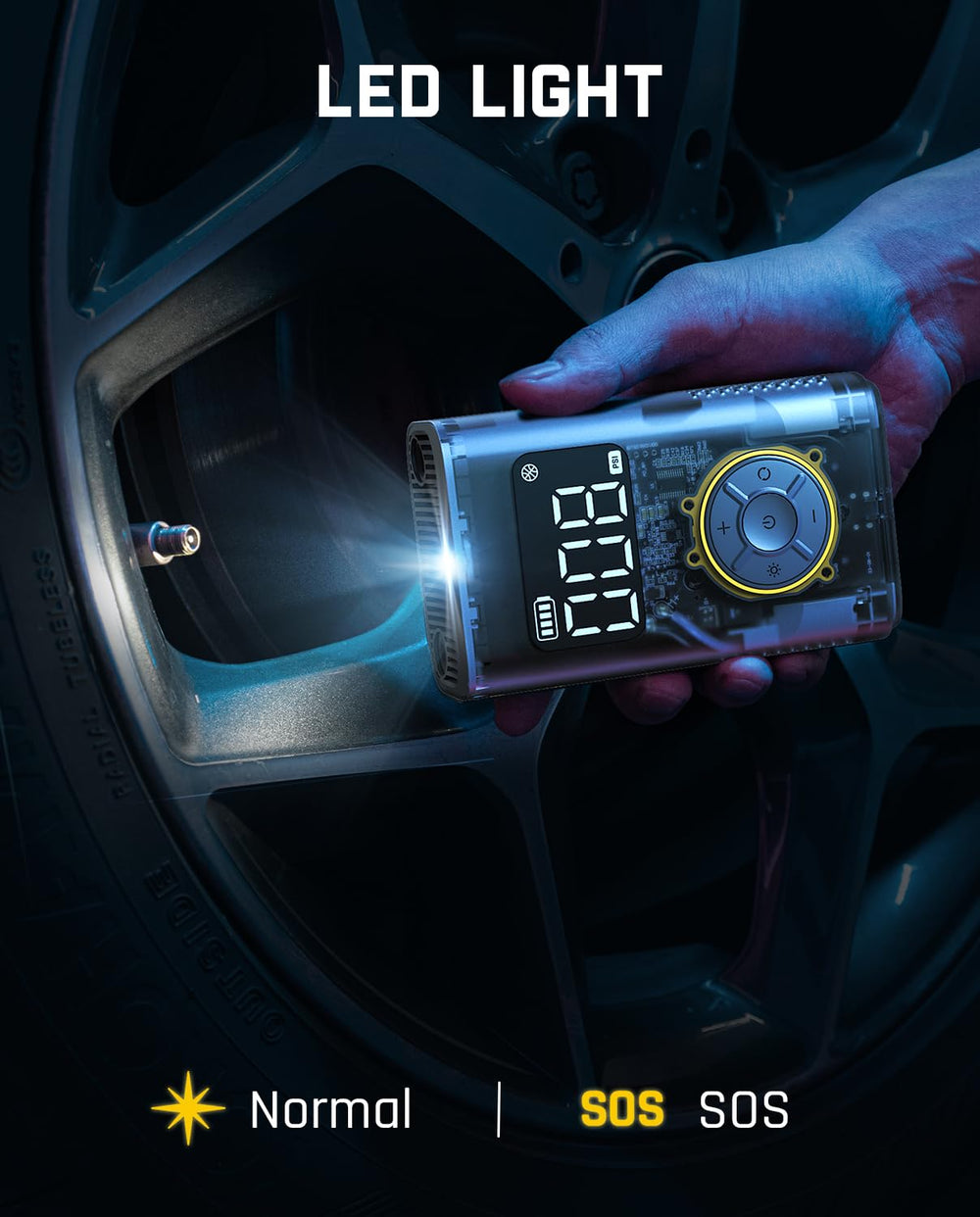 Fanttik X9 Pro in a travel case for convenient storage and transport