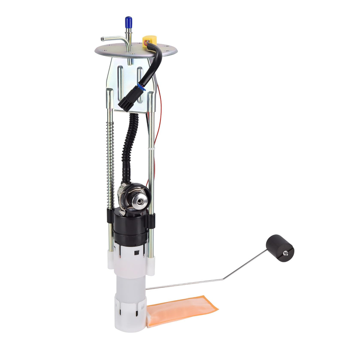 Farpida fuel pump module front view showing flange and seal for easy install
