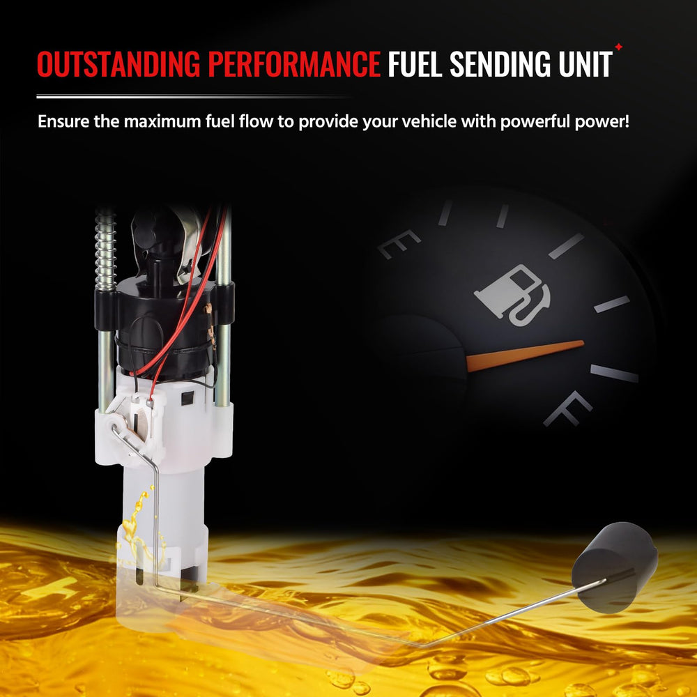 Farpida fuel sending float detail indicating accurate tank-level readings