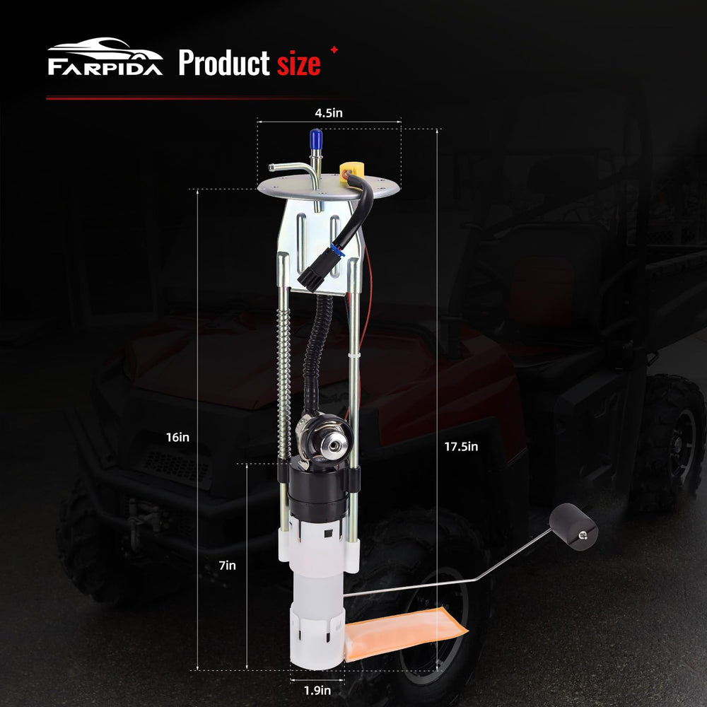 Farpida packaging and included parts showing complete swap convenience