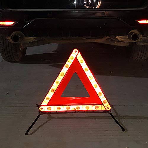 Fasmov reflective panel glowing under headlights improving nighttime safety