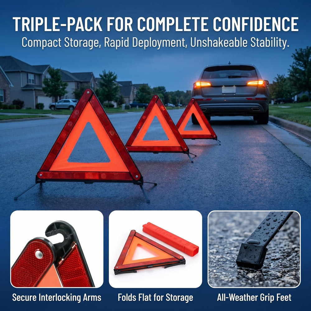 Fasmov triangle beside hand demonstrating portable scale and convenience