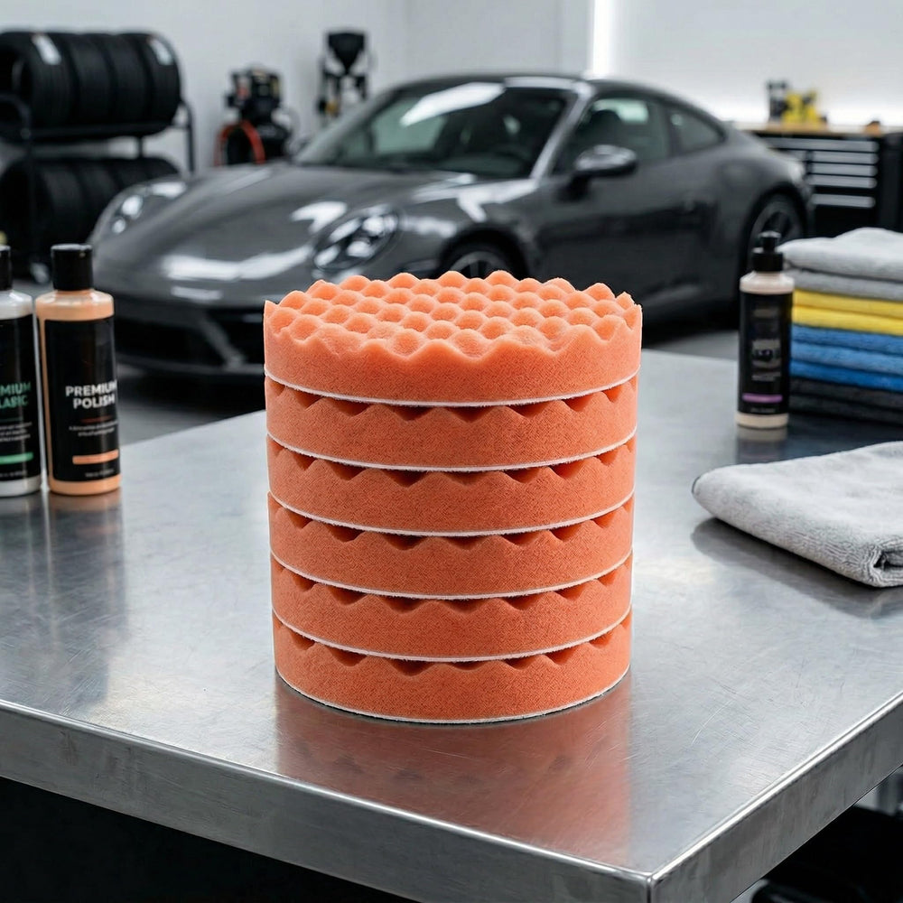 Fasmov washed pads drying on rack indicating easy cleaning and reuse benefits