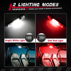FASTCHOY AUTO close-up of LED array and lens highlighting bright, efficient illumination