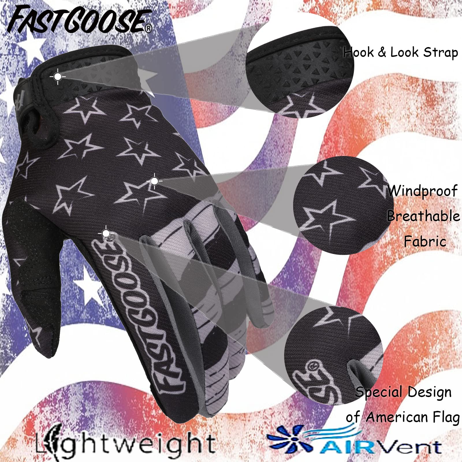 FASTGOOSE breathable four-way stretch fabric close-up highlighting ventilation benefits