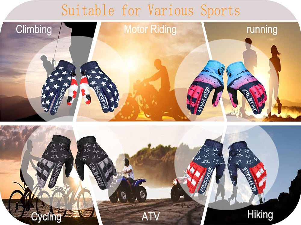 FASTGOOSE gloves worn by ATV rider demonstrating fit and confidence on trails