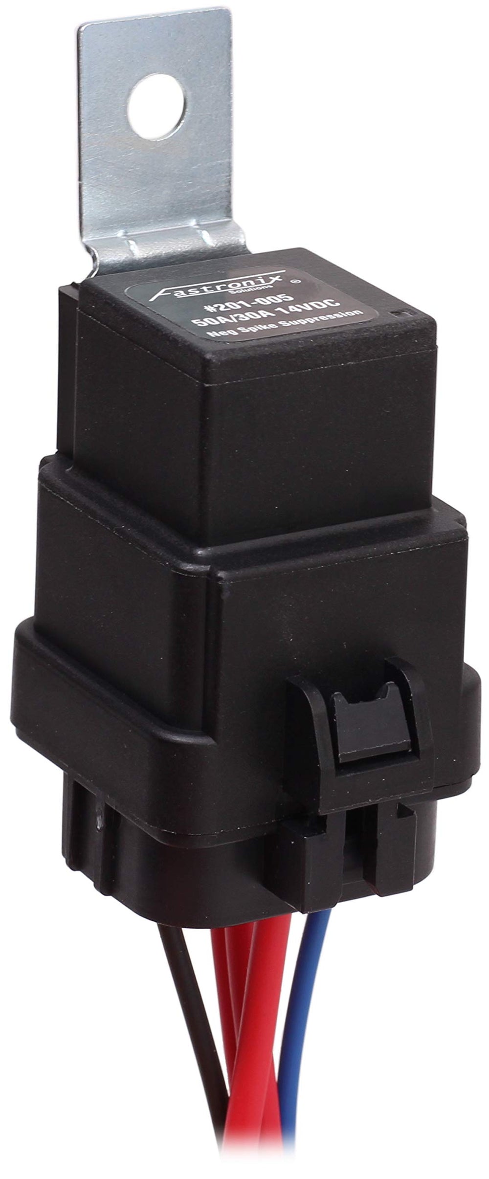 Fastronix close-up of copper lead gauge showing heavy-duty 12 AWG power conductors