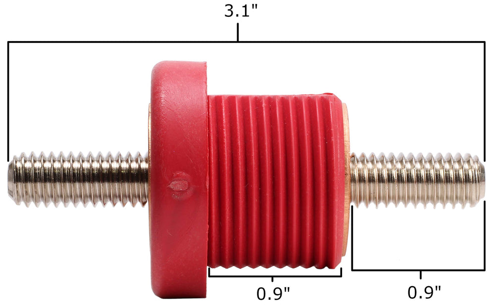 Fastronix nylon back nut detail showing insulated rear prevents metal shorting