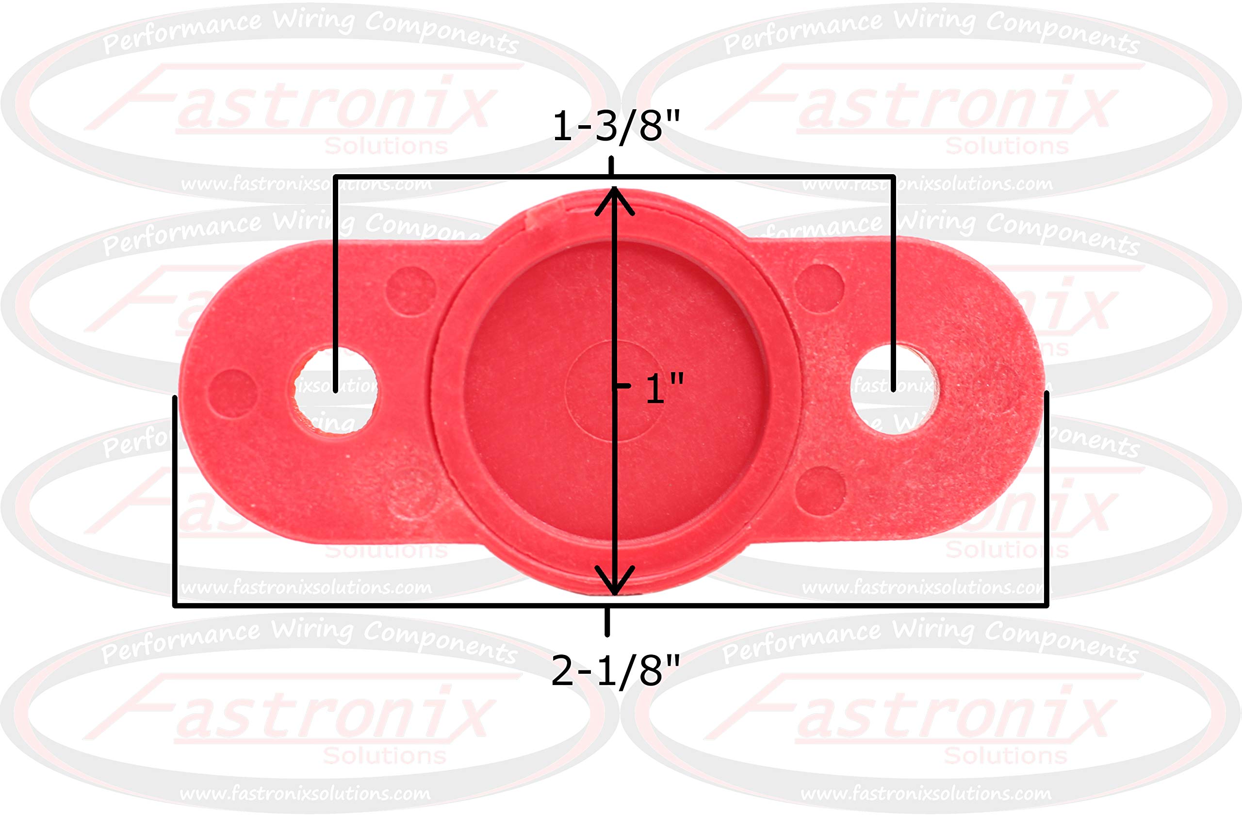 Fastronix scale comparison with #10 screw and coin demonstrating compact size and fit