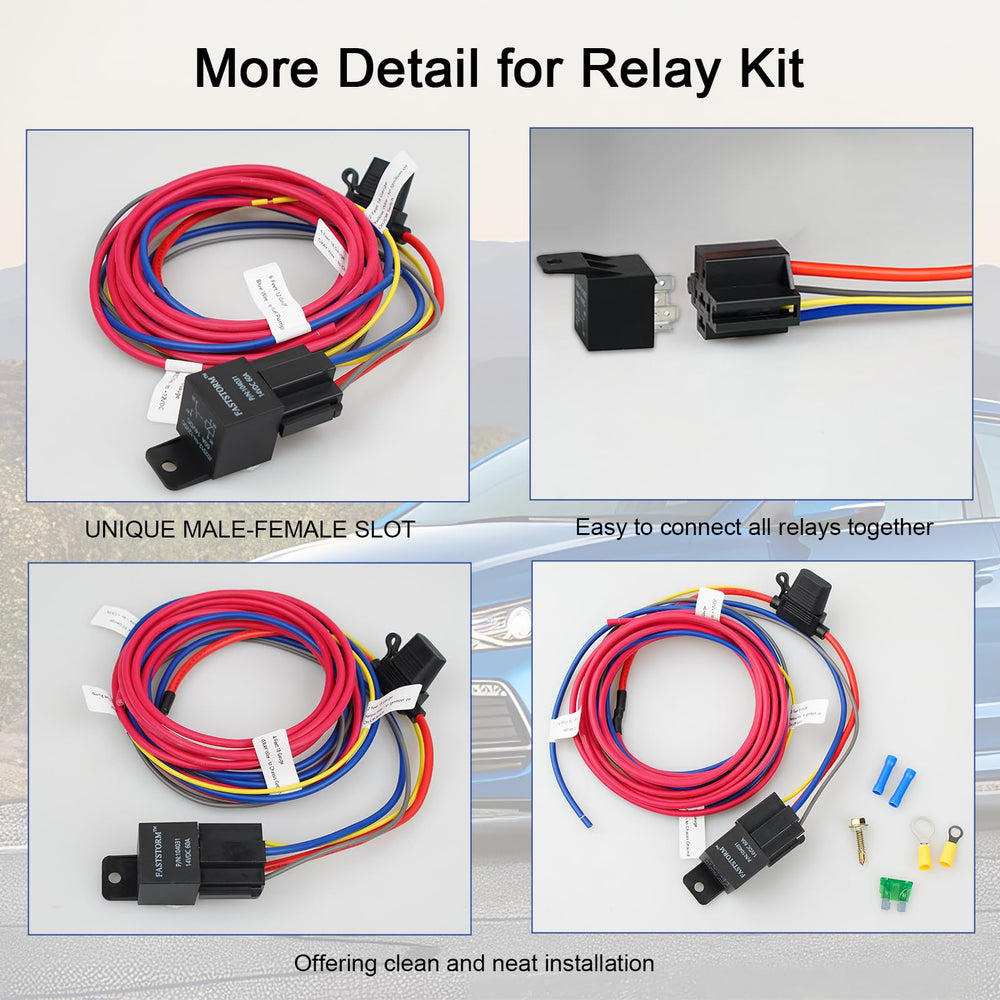 FASTSTORM waterproof fuse holder protecting circuit from moisture and shorts