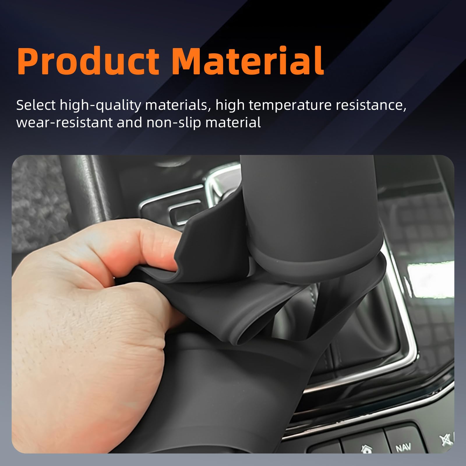 FDAIUN cleaning demonstration wiping silicone surface for easy maintenance