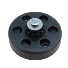 FDJ Predator 212 close-up of 12-tooth sprocket highlighting durable iron teeth