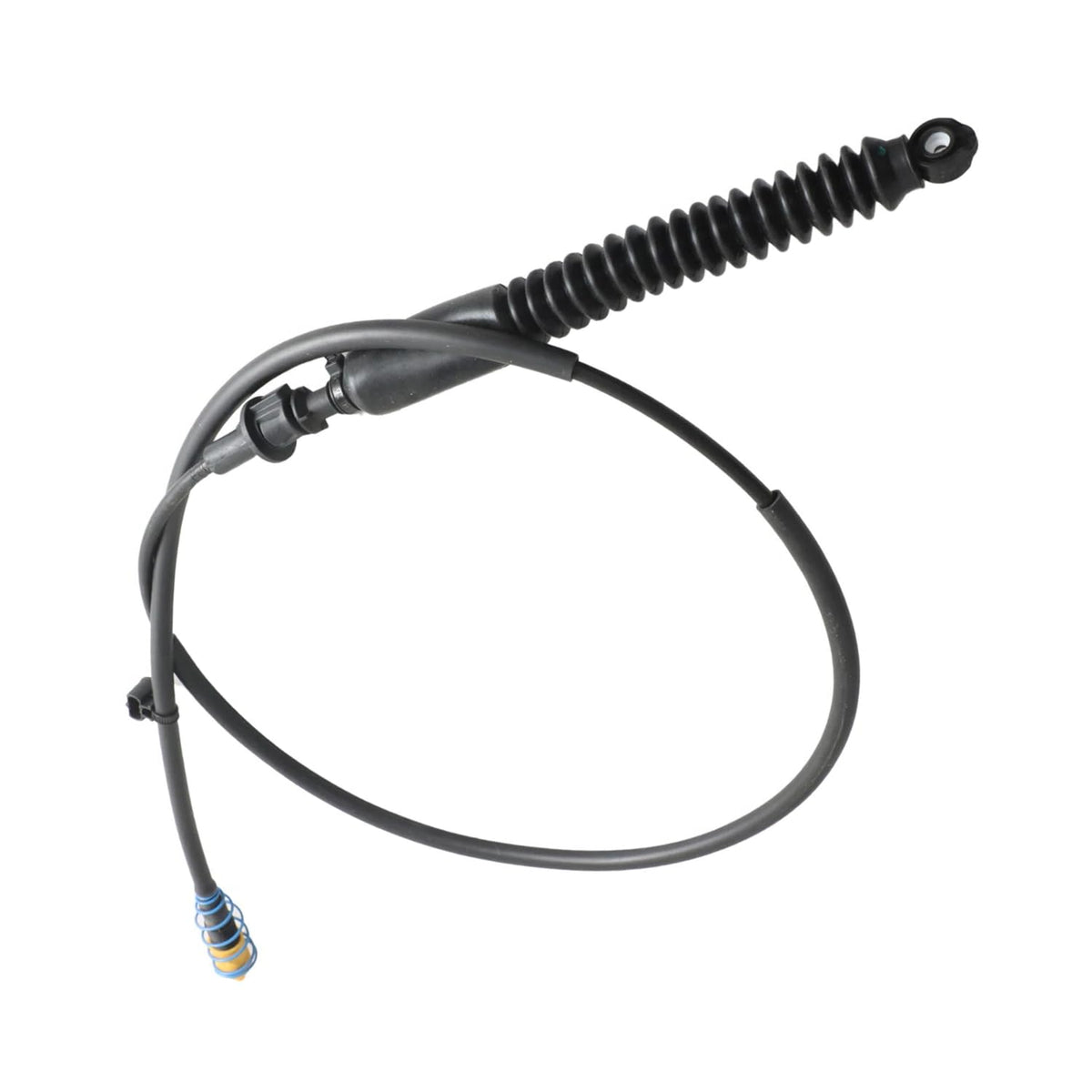 FDLPOMRW lower shift cable front view showing robust construction and fitment benefit