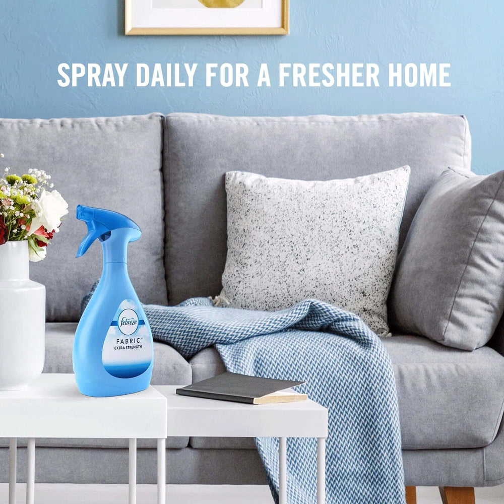 Car interior refreshed with Febreze for a cleaner driving atmosphere