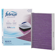 Febreze front packaging showing product name and unscented benefit