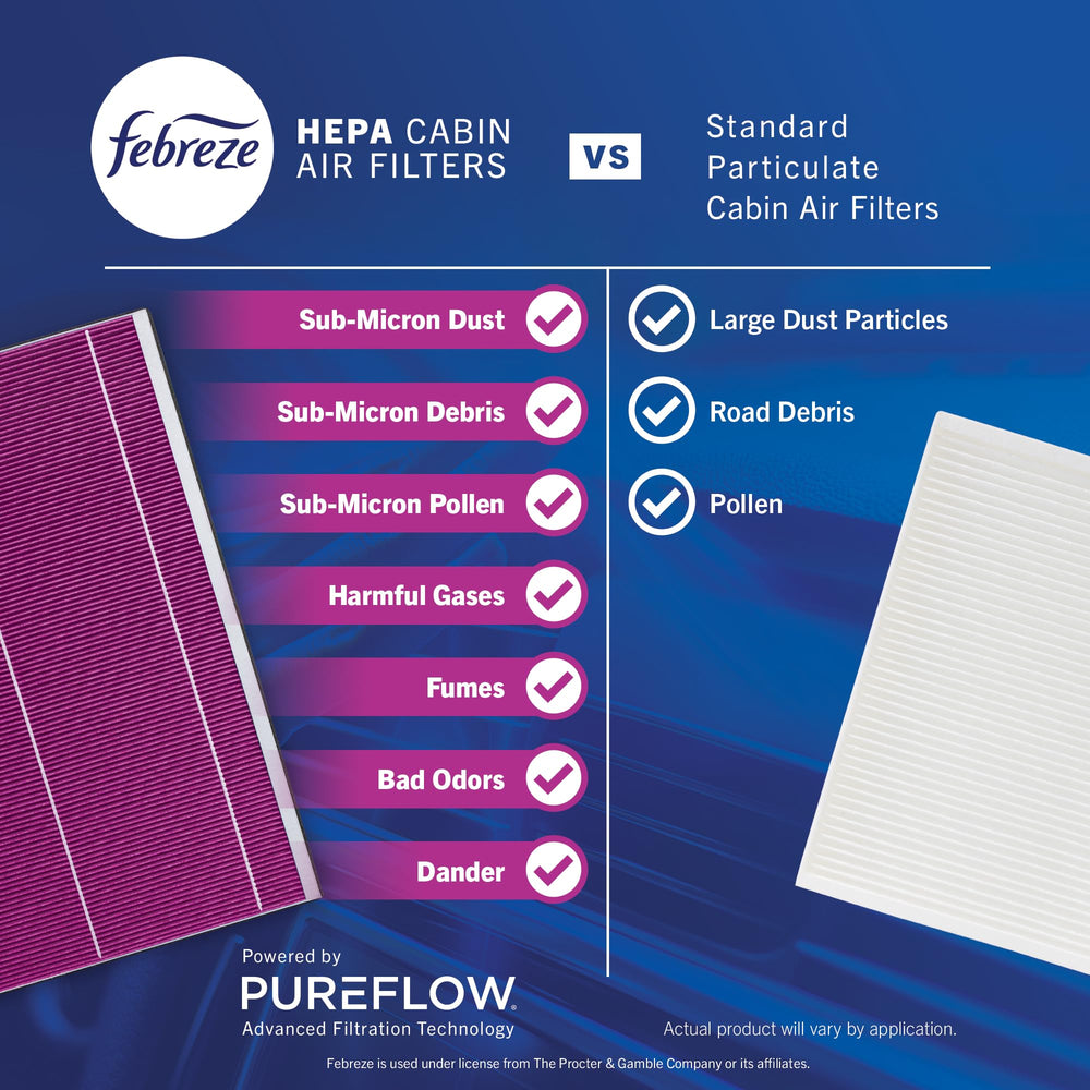 Box QR code for Febreze installation videos and fast guidance