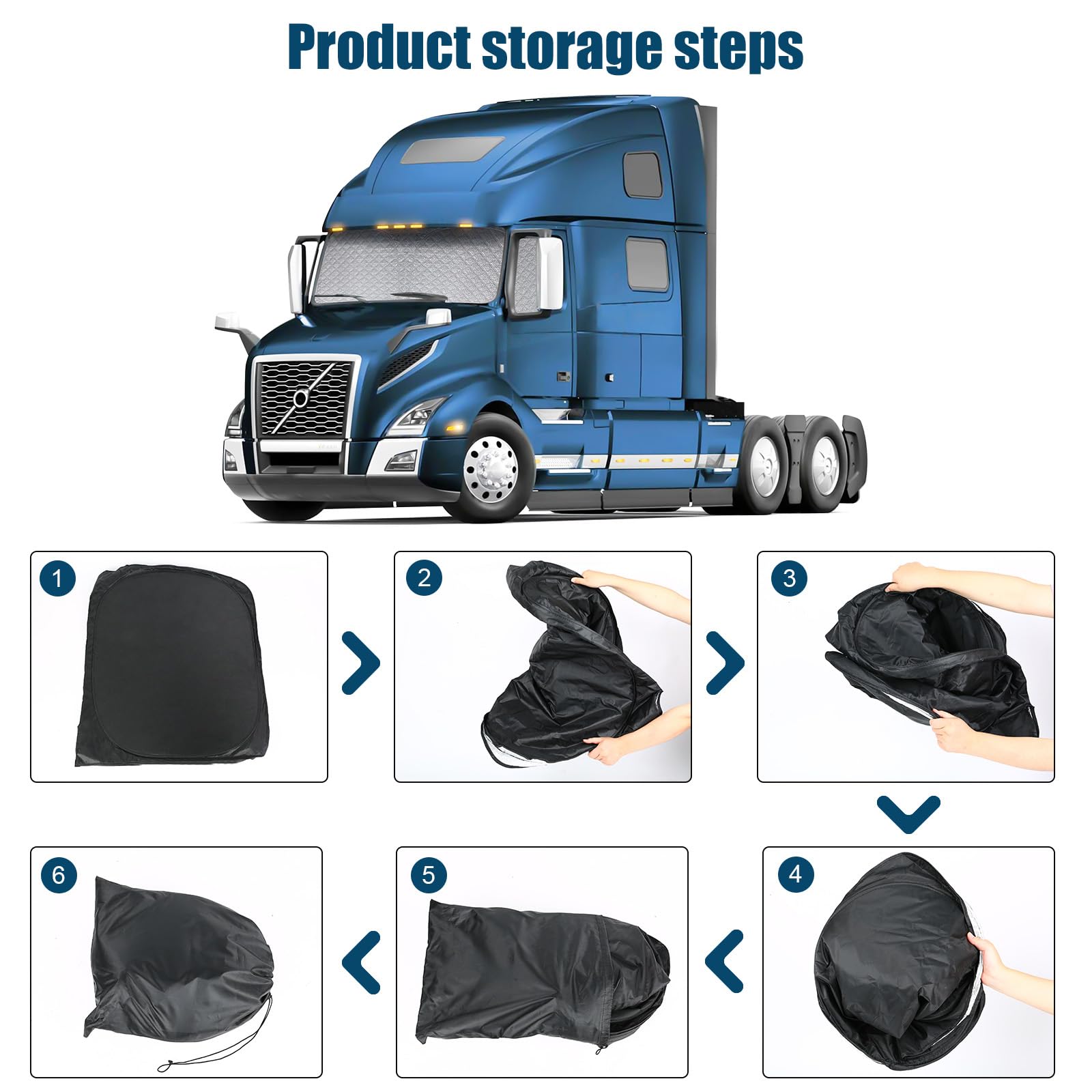 federedevo folded storage bag compactly stowed for space-saving convenience