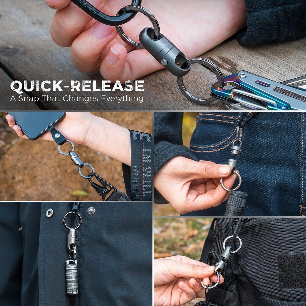 FEGVE contents with two stainless steel rings for immediate use