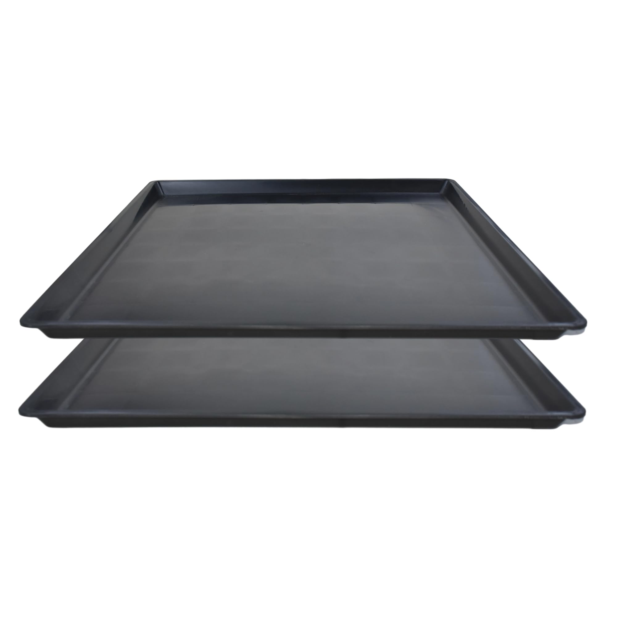 FEICHANGHAO front view drain pan showing full coverage and floor protection