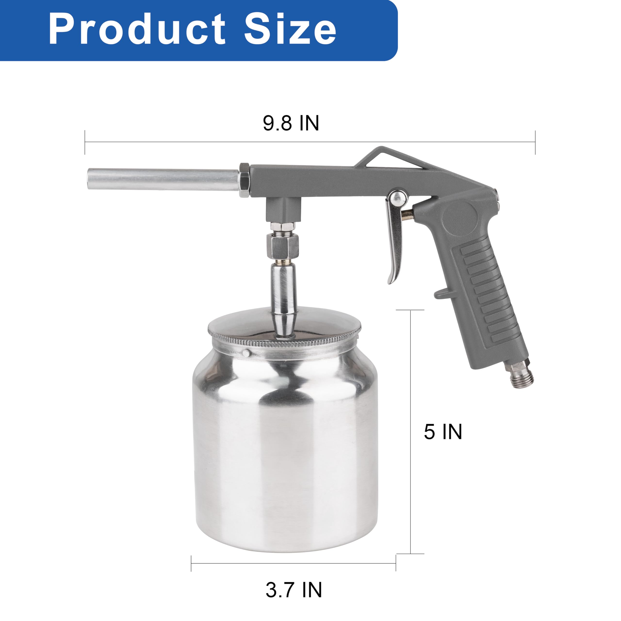 Feikenee 750ml aluminum cup detail with wide opening for faster refills and cleaning