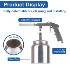 Feikenee nozzle and spray pattern demonstration for consistent even undercoating coverage