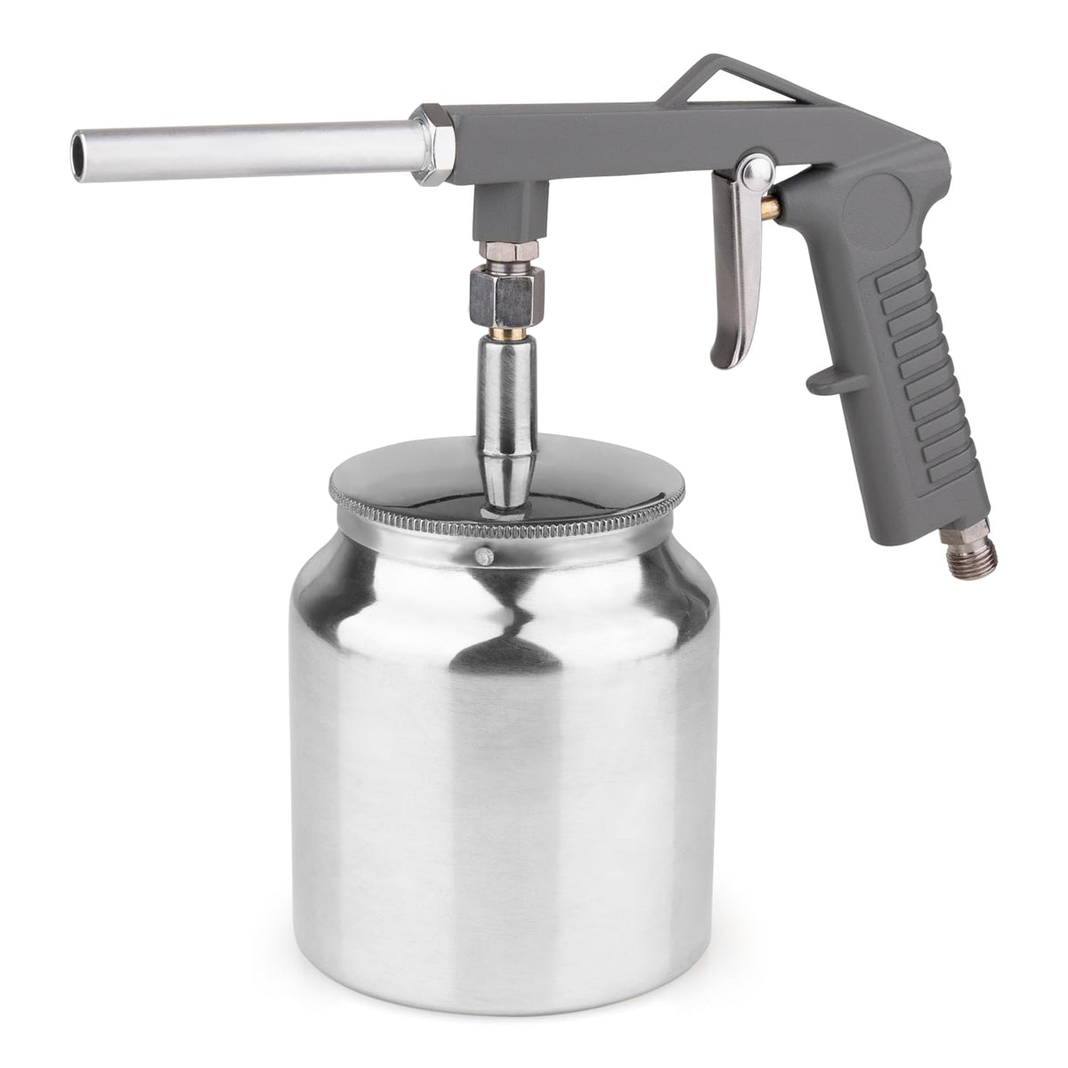 Feikenee spray gun front view showing durable stainless steel body and professional finish
